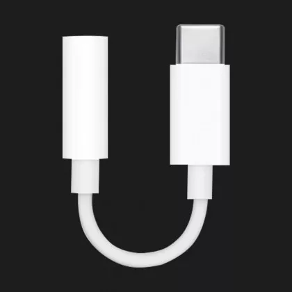 Оригінальний Apple USB-C to 3.5 mm Headphone Jack Adapter (MU7E2) в Нетішині