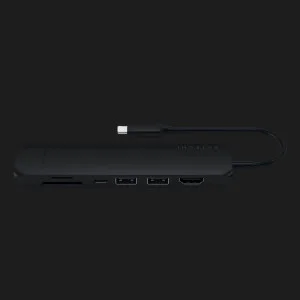 Переходник Satechi USB-C Slim Multi-Port with Ethernet Adapter (Black) в Херсоне