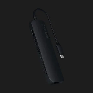 Переходник Satechi USB-C Slim Multi-Port with Ethernet Adapter (Black) в Херсоне