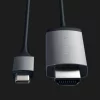 Кабель Satechi Type-C to 4K HDMI Cable Space Gray (ST-CHDMIM)