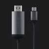 Кабель Satechi Type-C to 4K HDMI Cable Space Gray (ST-CHDMIM)