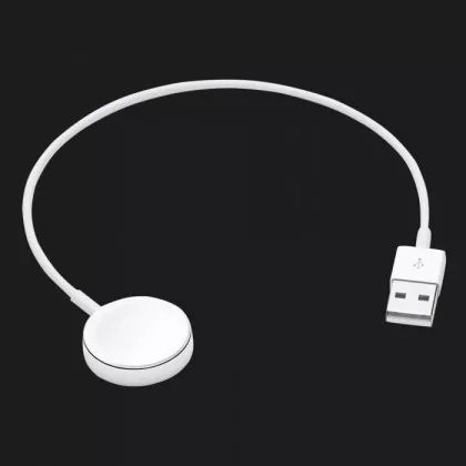 Зарядний пристрій Apple Watch Magnetic Charging to USB-A Cable (0,3 m) (MLLA2) в Камʼянському