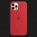 Оригінальний чохол Apple Silicone Case with MagSafe для iPhone 12 Pro Max (PRODUCT RED) (MHLF3)