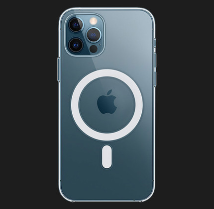 Оригинальный чехол Apple iPhone 12 Pro Max Clear Case with MagSafe (MHLN3)