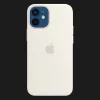 Оригінальний чохол Apple Silicone Case with MagSafe для iPhone 12 mini (White) (MHKV3)
