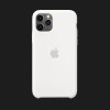Оригинальный чехол Apple iPhone 11 Pro Max Silicone Case (White)
