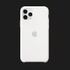Оригінальний чохол Apple iPhone 11 Pro Max Silicone Case (White)