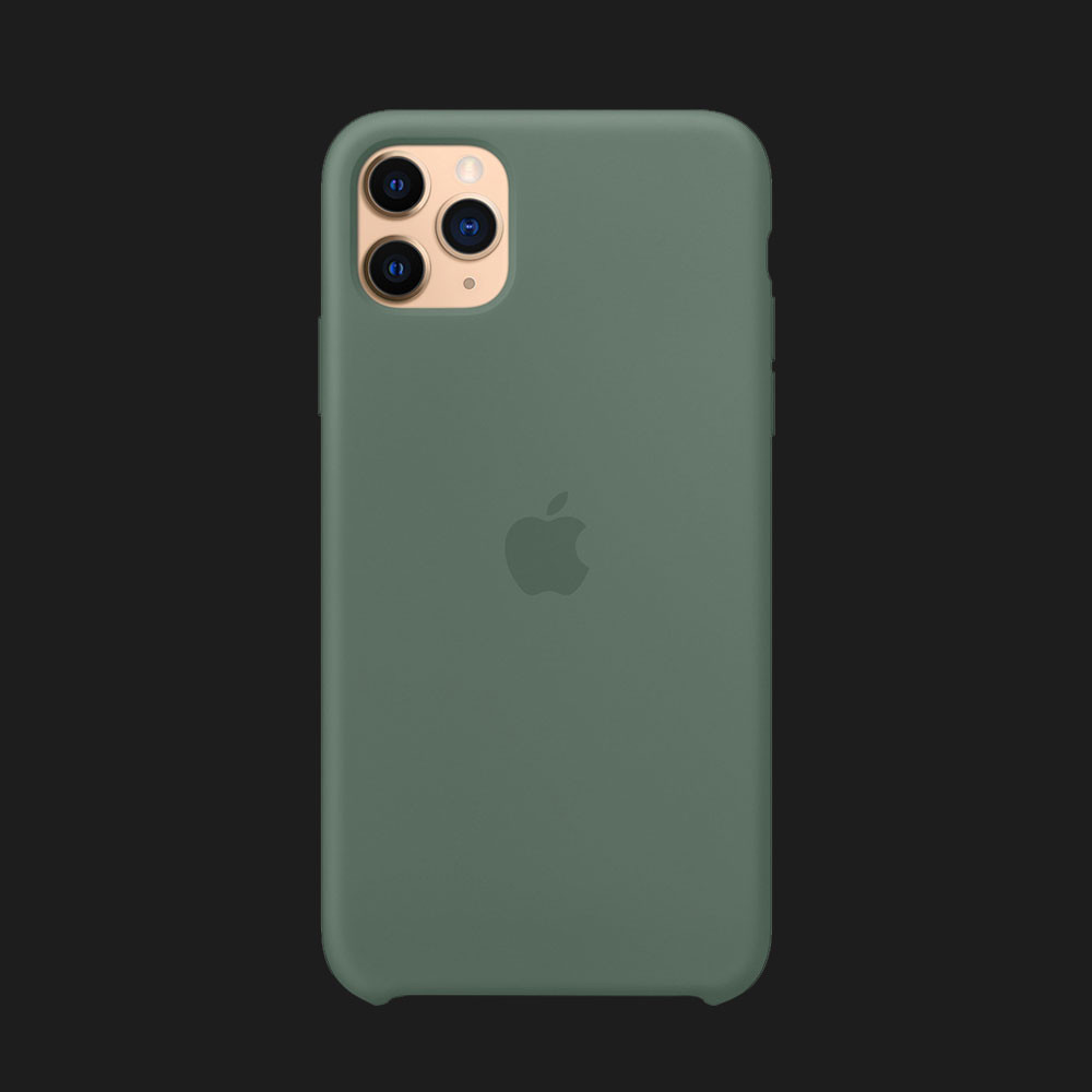 Оригінальний чохол Apple iPhone 11 Pro Max Silicone Case (Pine Green)