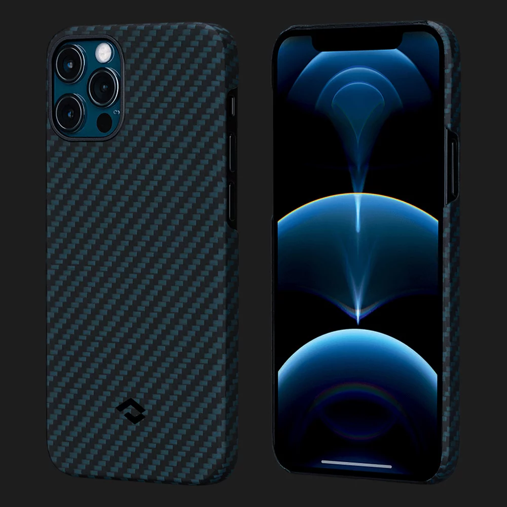 Купить Pitaka MagEZ Case для iPhone 12 Pro Max (Black/Blue Twill) — цены ⚡,  отзывы ⚡, характеристики — ЯБКО