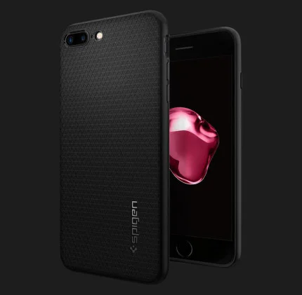 Чехол Spigen Liquid Air для iPhone 7 Plus/8 Plus (Black) (043CS20525)