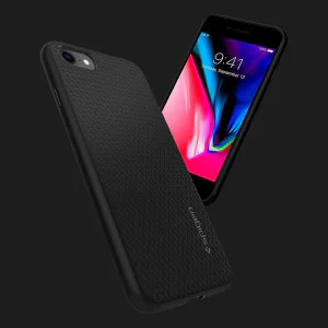 Чехол Spigen Liquid Air для iPhone 7/8/SE (Black) в Хмельницком