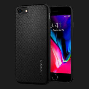 Чехол Spigen Liquid Air для iPhone 7/8/SE (Black) в Хмельницком
