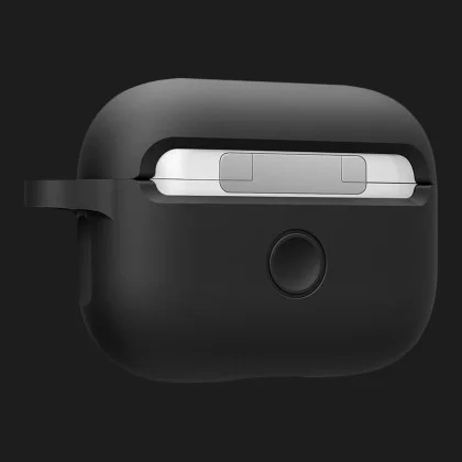 Захисний чохол Spigen Silicone Fit для AirPods Pro (Black) в Вінниці