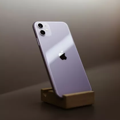 б/у iPhone 11 64GB (Purple) (Ідеальний стан, стандартна батарея) в Новому Роздолі