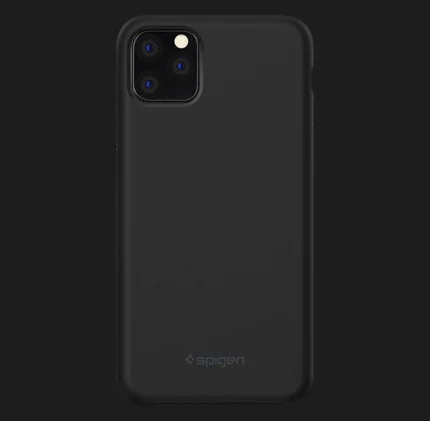 Чехол Spigen Silicone Fit для iPhone 11 Pro (Black)