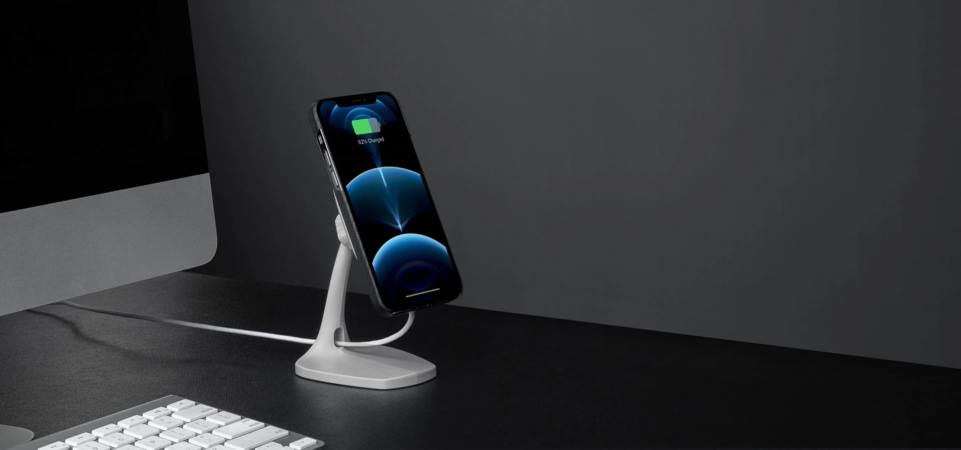 Купить Беспроводная зарядка Pitaka MagEZ Mount Qi Desktop — цены ⚡ ...