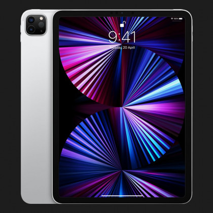 Планшет Apple iPad Pro 11 2021, 512GB, Silver, Wi-Fi + LTE (MHWA3) в Киеве