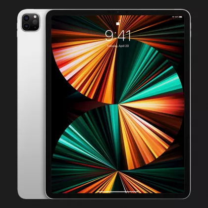 Планшет Apple iPad Pro 12.9 2021, 128GB, Silver, Wi-Fi + LTE (MHR53) в Нетешине