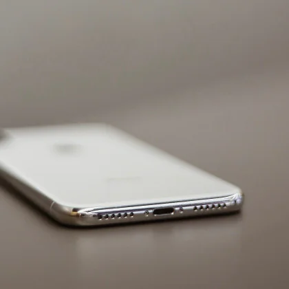 б/у iPhone X 256GB (Silver) (Ідеальний стан, нова батарея)