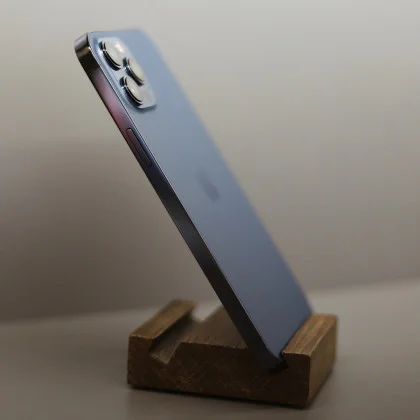 б/у iPhone 12 Pro 128GB (Pacific Blue) (Хороший стан, стандартна батарея) у Запоріжжі