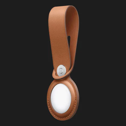 Брелок для AirTag Leather Loop (Saddle Brown) (MX4A2) в Ковелі