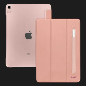 Чехол LAUT HUEX Case with Pencil Holder для iPad 10.2 (2021-2019) (Rose) в Берегово