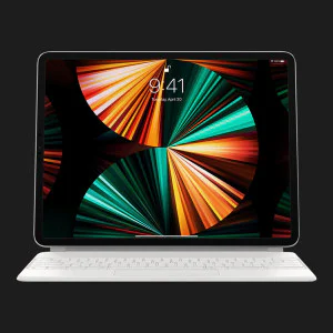 Клавіатура Magic Keyboard для iPad Pro 12.9, iPad Air 13 (M2) (White) (MJQL3) в Сваляві