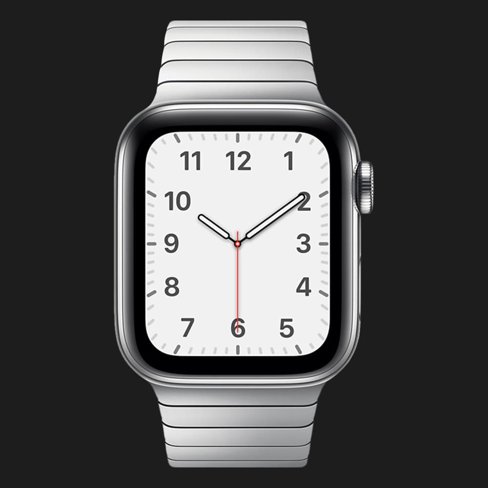 Оригінальний ремінець для Apple Watch 42/44/45/49 mm Link Bracelet (Silver) (MJ5J2)
