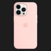 Оригинальный чехол Apple Silicone Case with MagSafe для iPhone 13 Pro (Chalk Pink) (MM2H3)