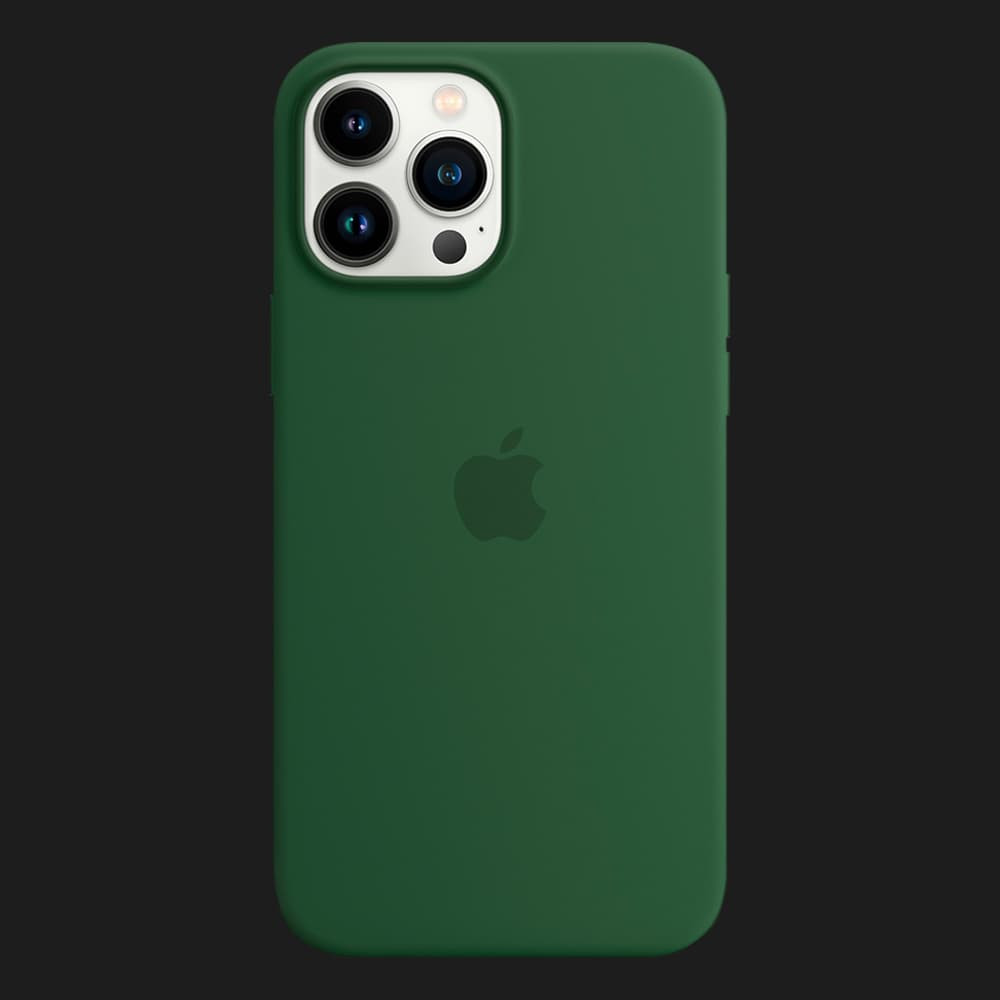 Оригінальний чохол Apple Silicone Case with MagSafe для iPhone 13 Pro Max (Clover) (MM2P3)