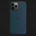 Оригінальний чохол Apple Silicone Case with MagSafe для iPhone 13 Pro Max (Abyss Blue) (MM2T3)
