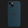 Оригінальний чохол Apple Silicone Case with MagSafe для iPhone 13 (Abyss Blue) (MM293)