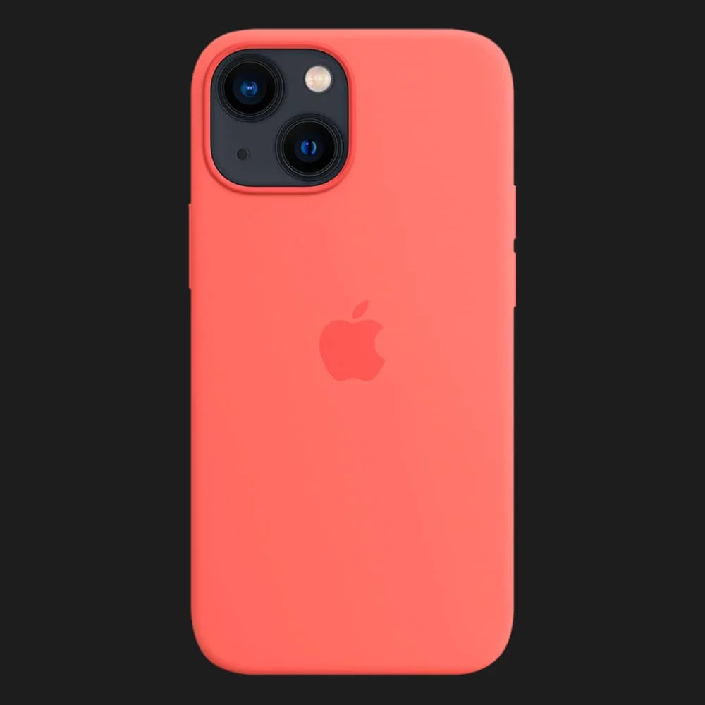 Купить Оригинальный чехол Apple Silicone Case with MagSafe для iPhone 13  mini (Pink Pomelo) (MM1V3) — цены ⚡, отзывы ⚡, характеристики — ЯБКО