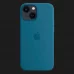 Оригінальний чохол Apple Silicone Case with MagSafe для iPhone 13 mini (Blue Jay) (MM1Y3)