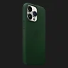 Оригінальний чохол Apple Leather Case with MagSafe для iPhone 13 Pro (Sequoia Green) (MM1G3)