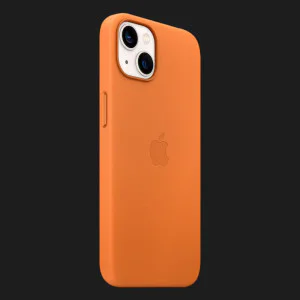 Оригинальный чехол Apple iPhone 13 Leather Case with MagSafe (Golden Brown) (MM103) в Хмельницком