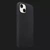 Оригинальный чехол Apple Leather Case with MagSafe для iPhone 13 mini (Midnight) (MM0M3)