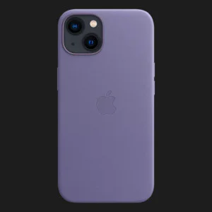 Оригинальный чехол Apple iPhone 13 Leather Case with MagSafe (Wisteria) (MM163) в Хмельницком