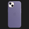 Оригинальный чехол Apple iPhone 13 Leather Case with MagSafe (Wisteria) (MM163)