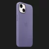 Оригинальный чехол Apple iPhone 13 Leather Case with MagSafe (Wisteria) (MM163)