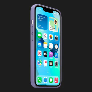 Оригинальный чехол Apple iPhone 13 Leather Case with MagSafe (Wisteria) (MM163) в Хмельницком