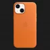 Оригінальний чохол Apple Leather Case with MagSafe для iPhone 13 mini (Golden Brown) (MM0D3)