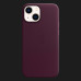 Оригінальний чохол Apple Leather Case with MagSafe для iPhone 13 mini (Dark Cherry) (MM0G3)