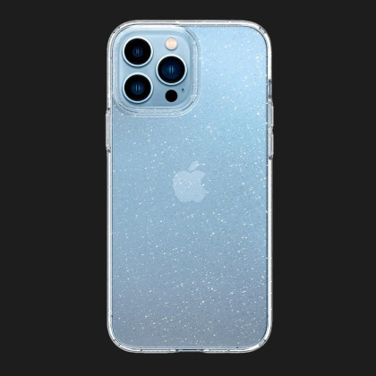 Чохол Spigen Liquid Crystal Glitter для iPhone 13 Pro (Crystal Quartz) Калуші