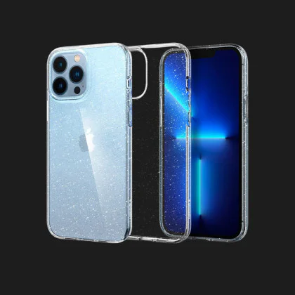 Чохол Spigen Liquid Crystal Glitter для iPhone 13 Pro (Crystal Quartz) в Мукачево