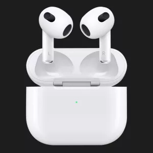 Навушники Apple AirPods 3 with Lightning Charging Case (MPNY3) в Хусті