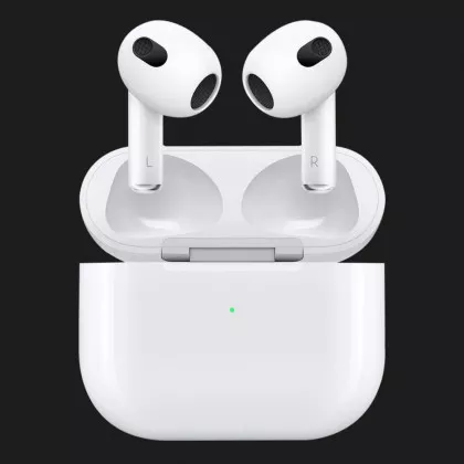 Навушники Apple AirPods 3 with Lightning Charging Case (MPNY3) в Полтаві