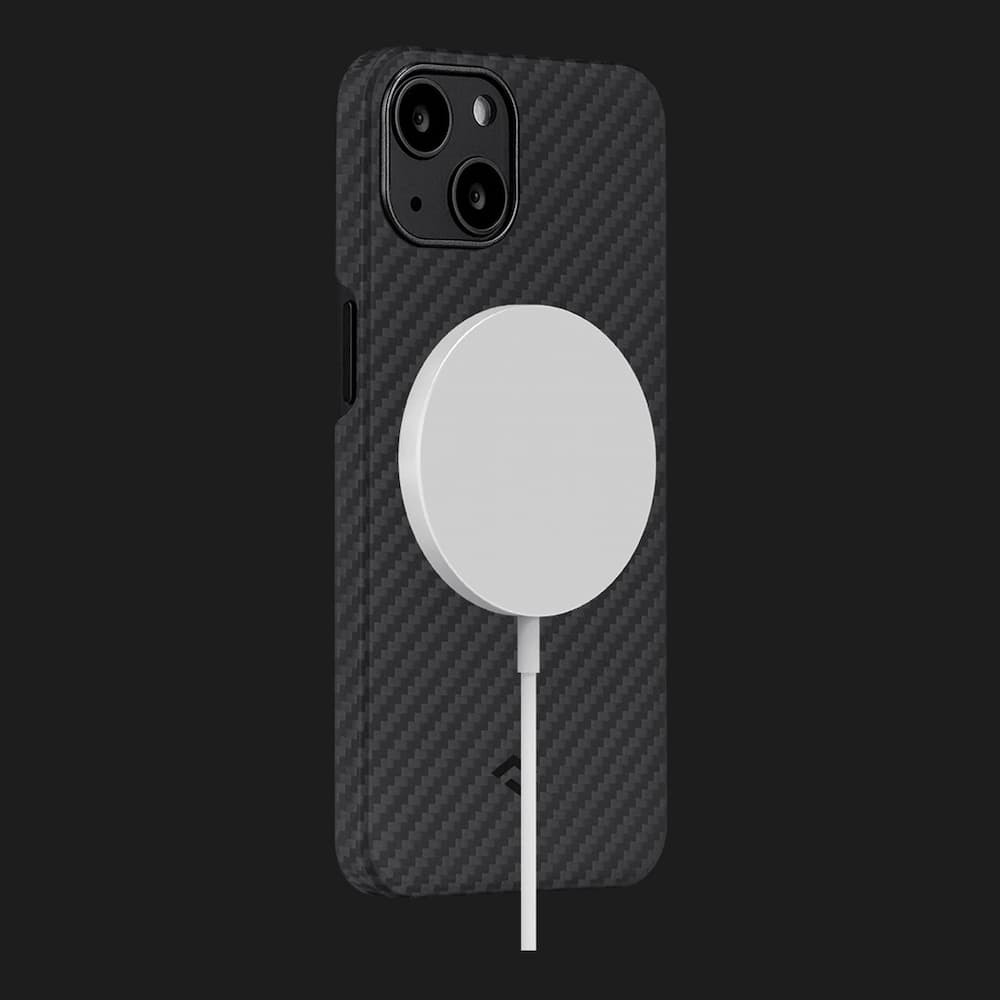 Чохол Pitaka MagEZ 2 Case для iPhone 13 (Black/Grey Twill)