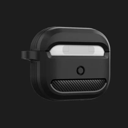 Захисний чохол Spigen Rugged Armor для AirPods 3  (Black) в Хусті
