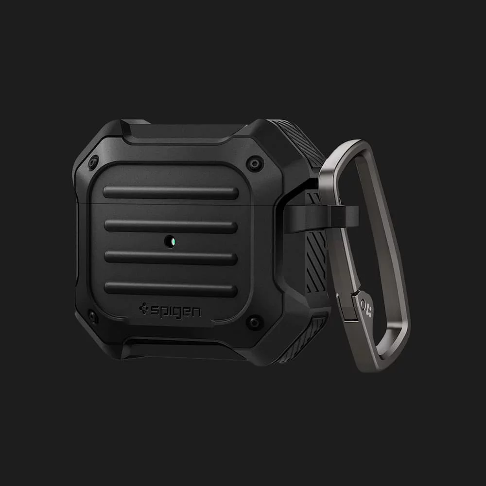 Захисний чохол Spigen Tough Armor для Airpods 3 (Black)